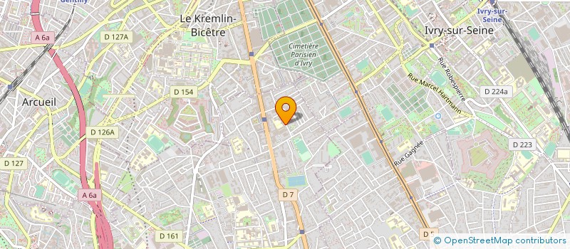 localisation de l'entreprise COLLEGE LOUIS PASTEUR à VILLEJUIF