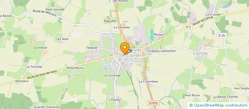localisation de l'entreprise COLLEGE LOUIS VUITTON à SAINT-TRIVIER-DE-COURTES