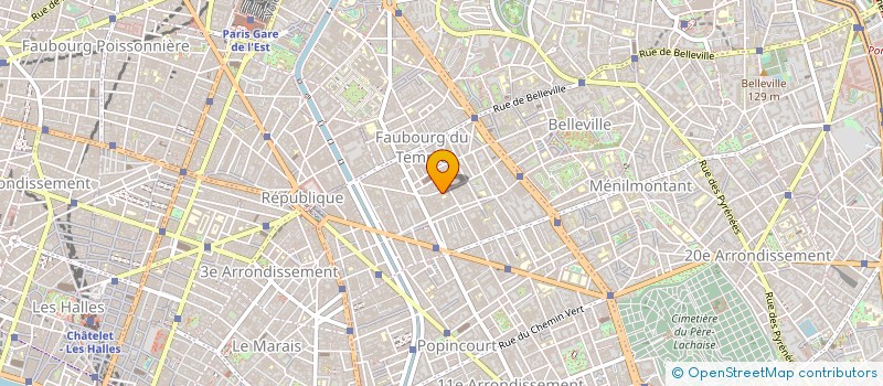 localisation de l'entreprise COLLEGE LUCIE AUBRAC à PARIS