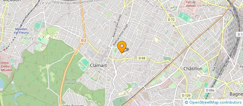 localisation de l'entreprise COLLEGE MAISON-BLANCHE à CLAMART