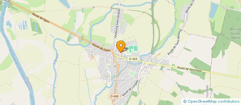 localisation de l'entreprise COLLEGE MARCEL AYME  CHAUSSIN