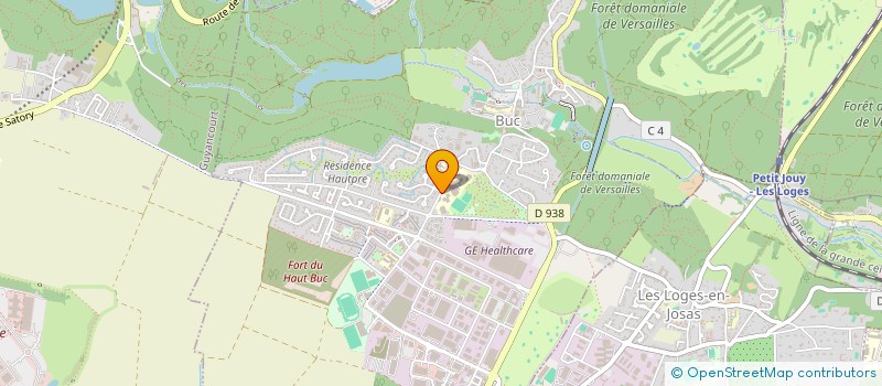 localisation de l'entreprise COLLEGE MARTIN LUTHER KING  BUC