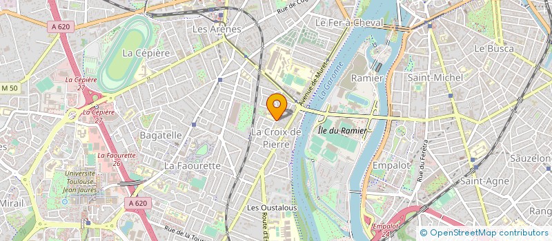 localisation de l'entreprise COLLEGE MAURICE BECANNE à TOULOUSE