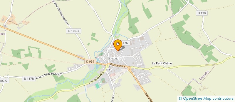 localisation de l'entreprise COLLEGE MAURICE DE VLAMINCK à BREZOLLES