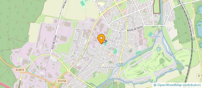 localisation de l'entreprise COLLEGE MICHEL DE MONTAIGNE  LE VAUDREUIL