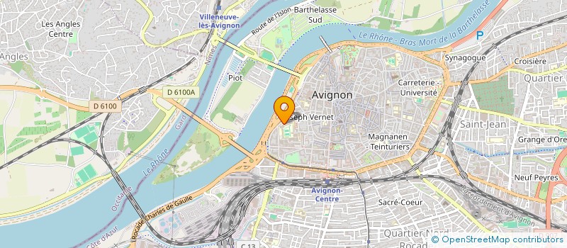 localisation de l'entreprise COLLEGE MISTRAL FREDERIC à AVIGNON