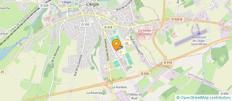 localisation de l'entreprise COLLEGE MOLIERE à L'AIGLE