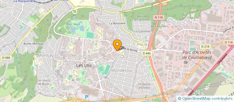 localisation de l'entreprise COLLEGE MONDETOUR à LES ULIS
