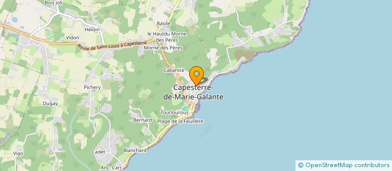 localisation de l'entreprise COLLEGE NELSON MANDELA à CAPESTERRE-DE-MARIE-GALANTE
