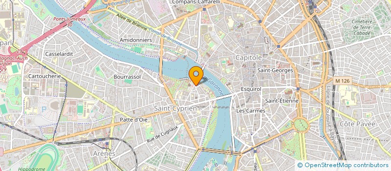 localisation de l'entreprise COLLEGE OCCITANIE DE MEDECINE D'URGENCE à TOULOUSE