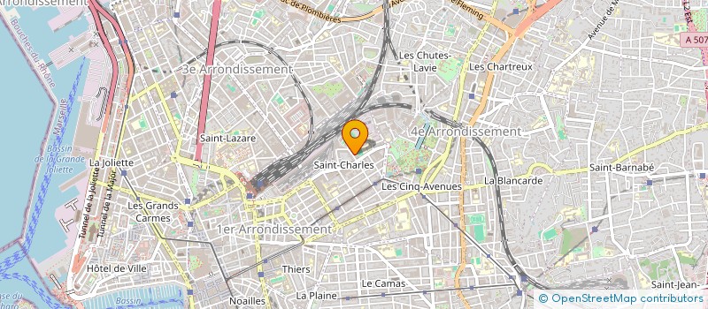 localisation de l'entreprise COLLEGE OSTEOPATHIQUE DE PROVENCE AIX MARSEILLE à MARSEILLE