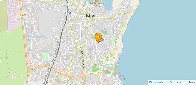 localisation de l'entreprise COLLEGE PASTEUR LOUIS  ISTRES