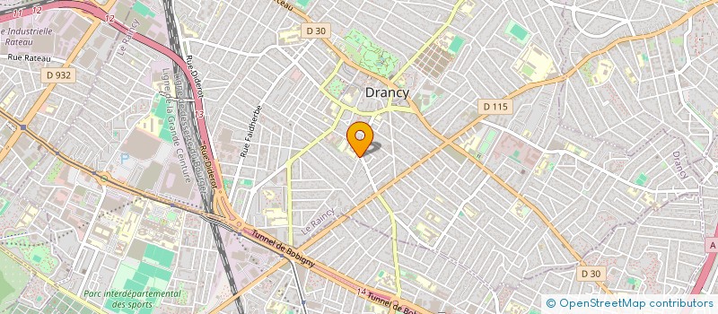 localisation de l'entreprise COLLEGE PAUL BERT à DRANCY