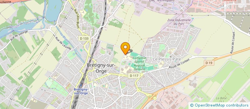 localisation de l'entreprise COLLEGE PAUL ELUARD à BRETIGNY-SUR-ORGE
