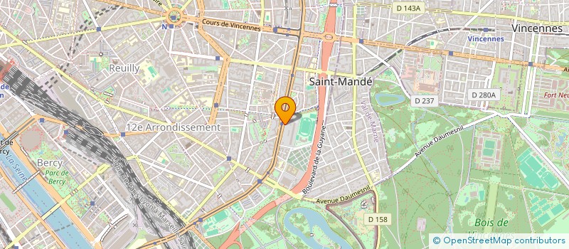 localisation de l'entreprise COLLEGE PAUL VALERY à PARIS