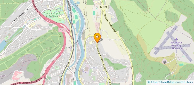 localisation de l'entreprise COLLEGE PAUL VERLAINE  MALZEVILLE