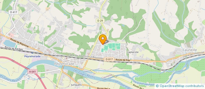 localisation de l'entreprise COLLEGE PAYS D ORTHE à PEYREHORADE
