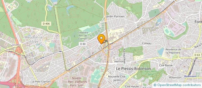 localisation de l'entreprise COLLEGE PETITS PONTS à CLAMART