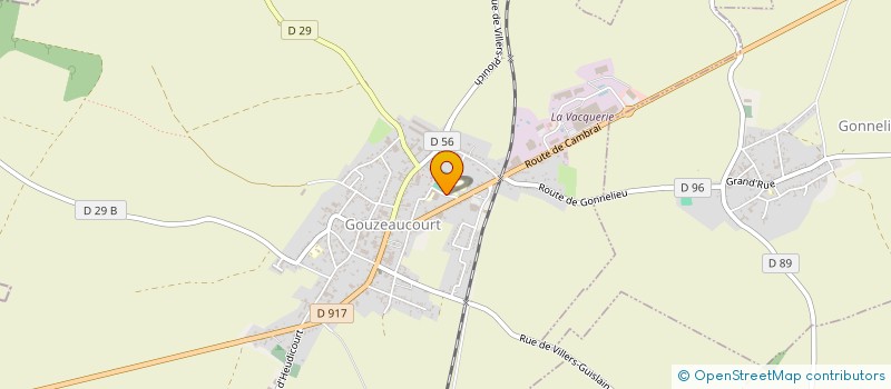 localisation de l'entreprise COLLEGE PHARAMOND SAVARY à GOUZEAUCOURT