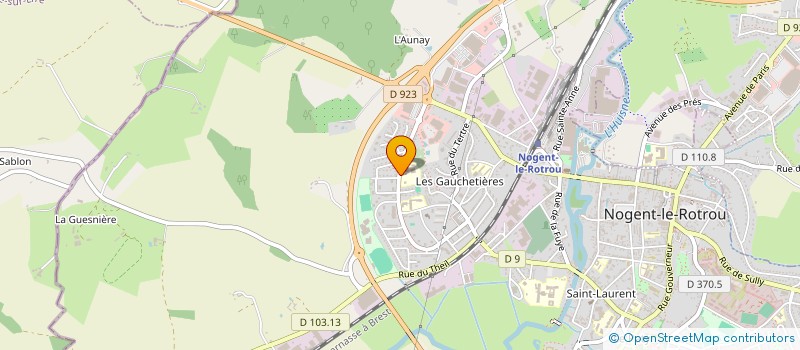 localisation de l'entreprise COLLEGE PIERRE BROSSOLETTE à NOGENT-LE-ROTROU