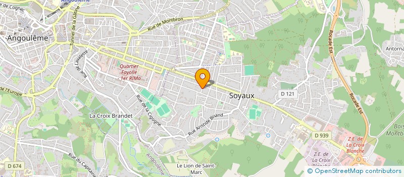 localisation de l'entreprise COLLEGE PIERRE MENDES-FRANCE à SOYAUX