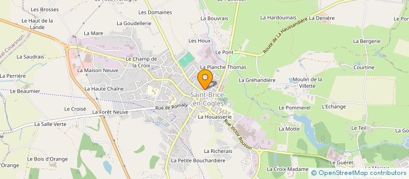 localisation de l'entreprise COLLEGE PIERRE PERRIN  VAL-COUESNON