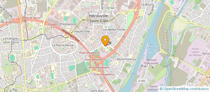 localisation de l'entreprise COLLEGE PIERRE VARIGNON à HEROUVILLE-SAINT-CLAIR