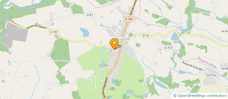 localisation de l'entreprise COLLEGE PLAISANCE à LANOUAILLE