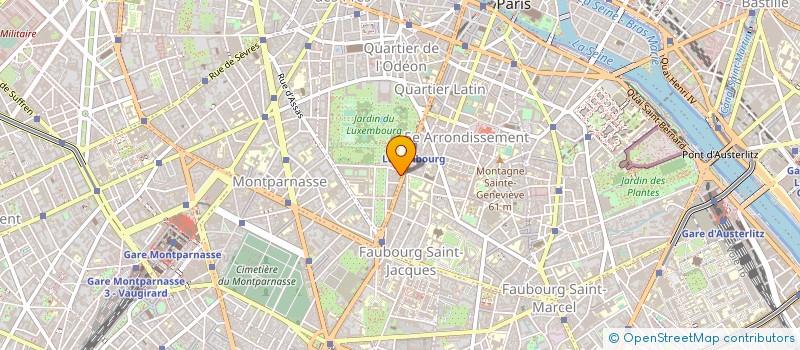 localisation de l'entreprise COLLEGE PNEUMOLOGUES HOPITAUX GENERAUX  PARIS