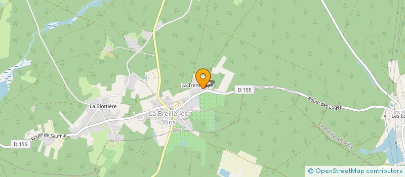 localisation de l'entreprise COLLEGE PORTE D ANJOU  NOYANT-VILLAGES