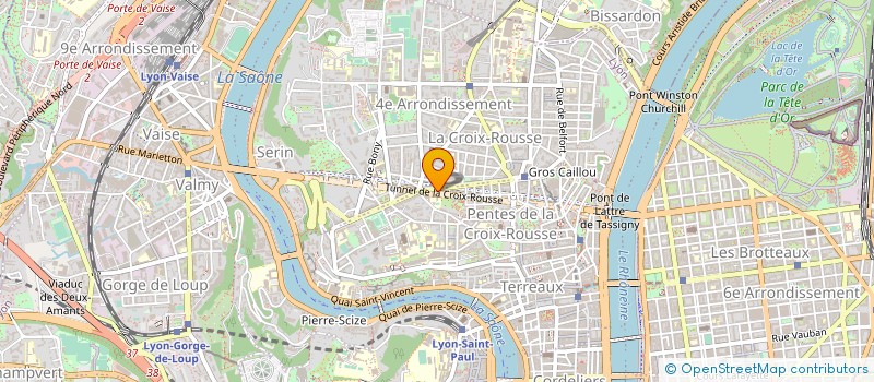 localisation de l'entreprise COLLEGE PUBLIC DE LA TOURETTE  LYON