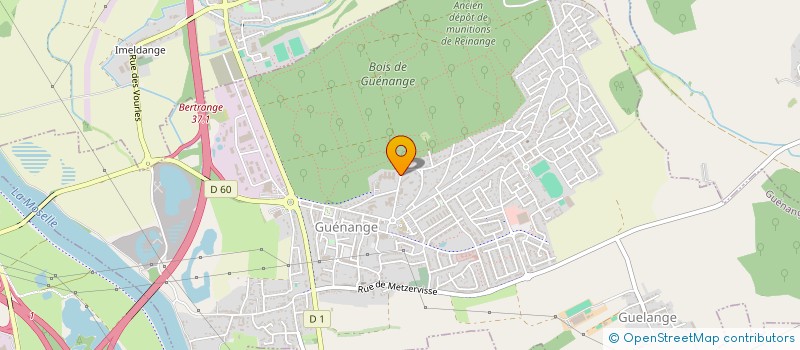 localisation de l'entreprise COLLEGE RENE CASSIN à GUENANGE