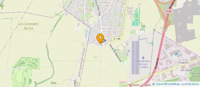 localisation de l'entreprise COLLEGE RENE CASSIN à CORBAS