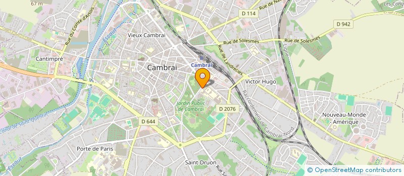 localisation de l'entreprise COLLEGE ROBERT BADINTER à CAMBRAI