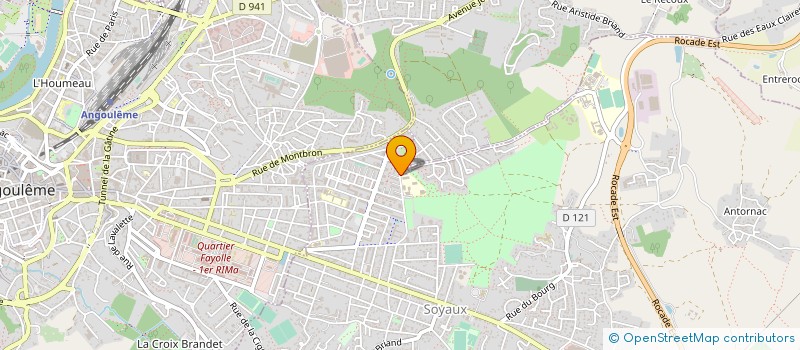 localisation de l'entreprise COLLEGE ROMAIN ROLLAND à SOYAUX