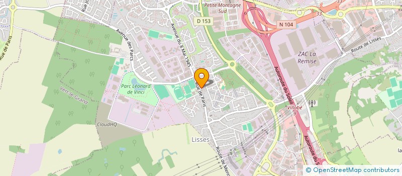 localisation de l'entreprise COLLEGE ROSA LUXEMBURG  LISSES