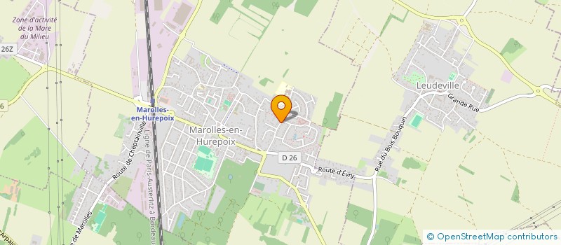 localisation de l'entreprise COLLEGE SAINT EXUPERY  MAROLLES-EN-HUREPOIX