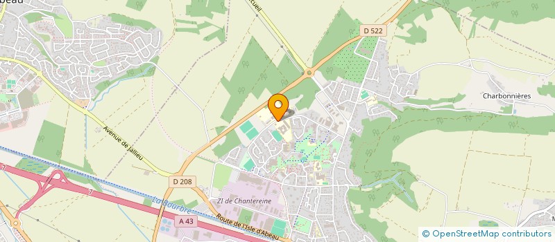 localisation de l'entreprise COLLEGE SALVADOR ALLENDE à BOURGOIN-JALLIEU