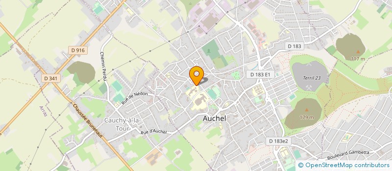 localisation de l'entreprise COLLEGE SEVIGNE à AUCHEL