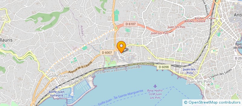 localisation de l'entreprise COLLEGE SIDNEY BECHET à ANTIBES