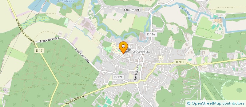 localisation de l'entreprise COLLEGE SONIA DELAUNAY  GOUVIEUX