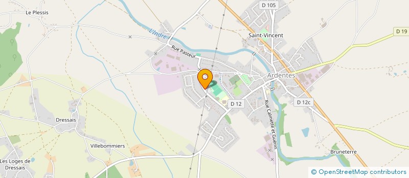 localisation de l'entreprise COLLEGE STANISLAS LIMOUSIN à ARDENTES