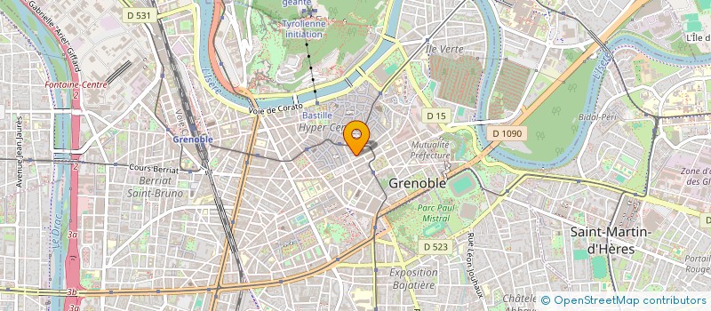 localisation de l'entreprise COLLEGE STENDHAL à GRENOBLE