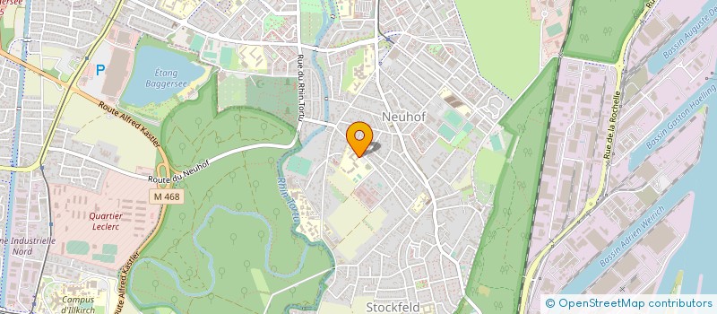 localisation de l'entreprise COLLEGE STOCKFELD à STRASBOURG
