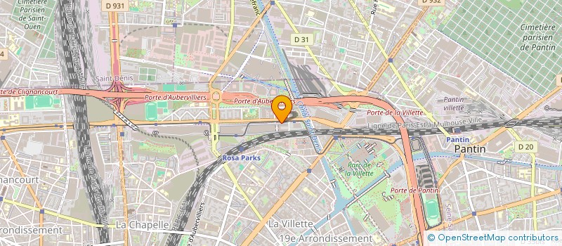 localisation de l'entreprise COLLEGE SUZANNE LACORE  PARIS