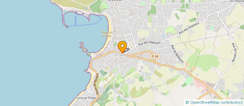 localisation de l'entreprise COLLEGE THALASSA à ERQUY