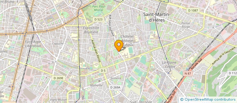 localisation de l'entreprise COLLEGE VERCORS à GRENOBLE