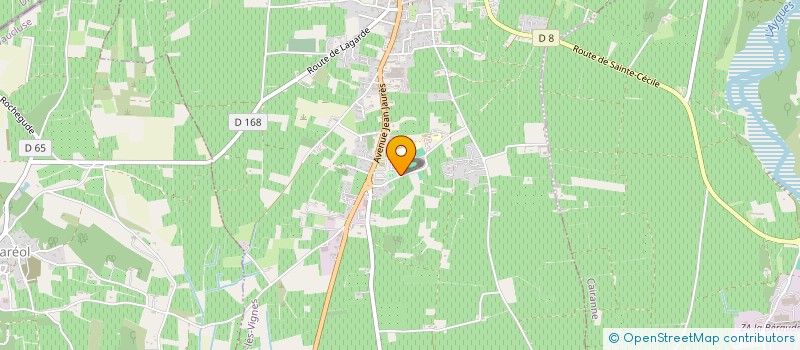 localisation de l'entreprise COLLEGE VICTOR SCHOELCHER  SAINTE-CECILE-LES-VIGNES