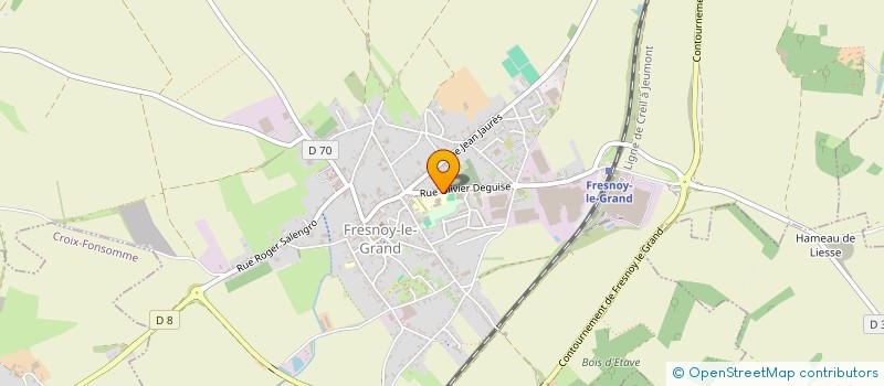 localisation de l'entreprise COLLEGE VILLART DE HONNECOURT à FRESNOY-LE-GRAND