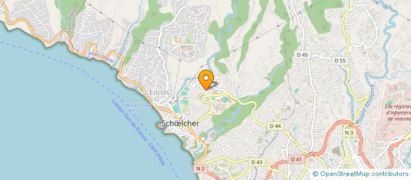 localisation de l'entreprise COLLEGE VINCENT PLACOLY  SCHLCHER